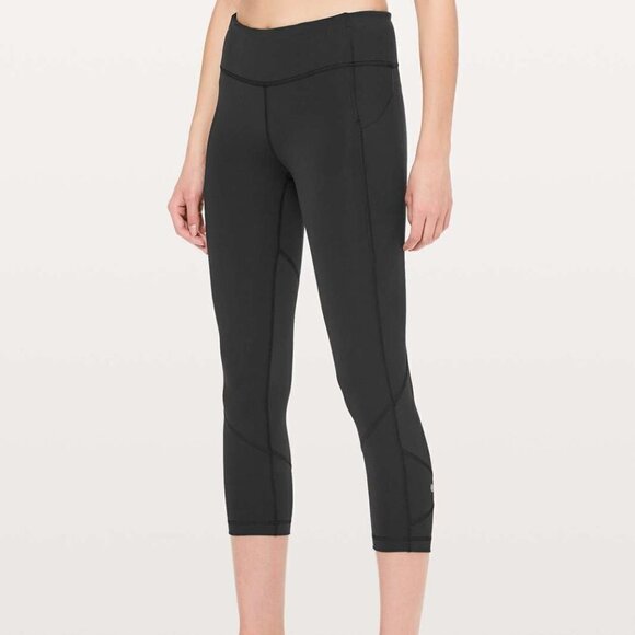 Lululemon Pace Rival Crop *Full-On Luxtreme 22" Black - Picture 3 of 13